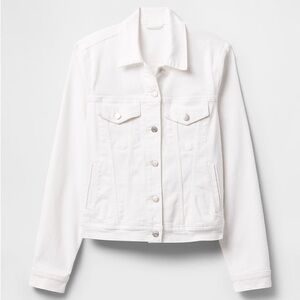 GAP White Denim Jean Jacket - Women's